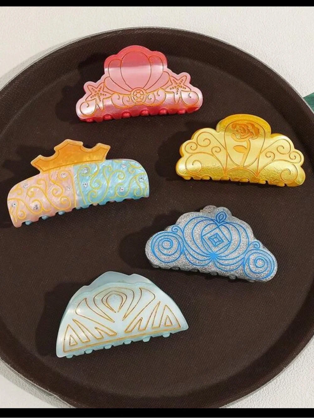 Disney Princess Hair Claw Clips You Choose